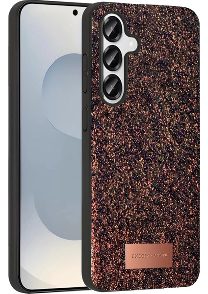 Samsung Galaxy S25 Bright Simli Kapak - Derin Mor modelleri