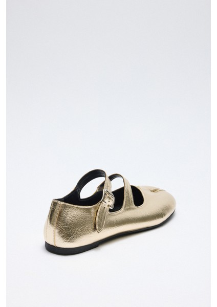 Babet 2525 - Parmak Arası Çift Bantlı Gold Kadın Babet modelleri