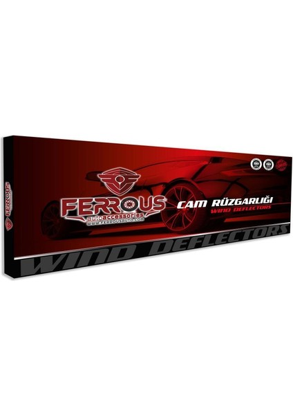 Toyota Corolla Ferrous Cam Rüzgarlığı 4lü 1999 2001 fırsatları