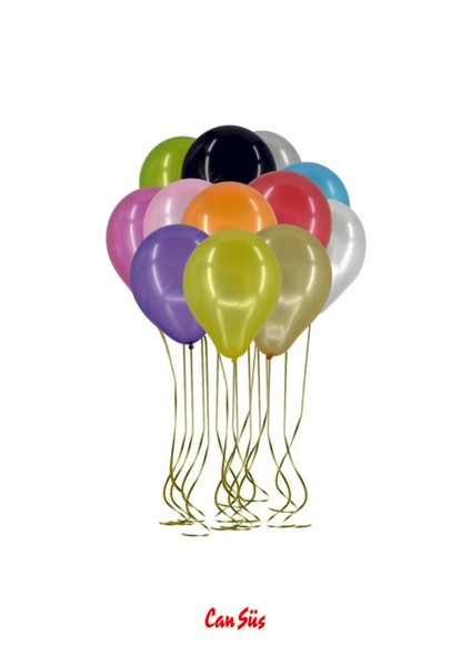 Metalik Balon 10'lu