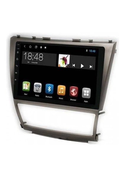 MYG-8128 Serisi Toyota Camry 2007-2011 Model Uyumlu 8gb Ram 128GB Hafıza QLED Carplay Android Auto Destekli Multimedya Oem Navigasyonlu Teyp