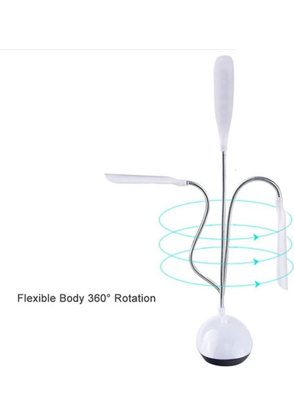 Bükülebilir Led'li Masa Lambası Pembe modelleri