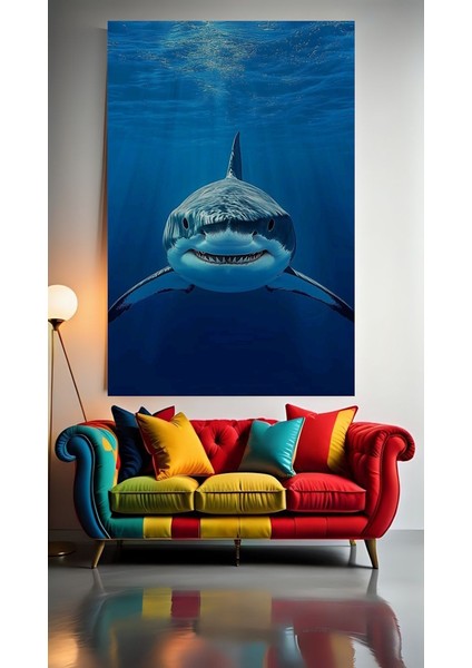 Derindeki Dehşet I Ev Duvar Salon Güzellik Salonu Ofis Dükkan Dekarasyon Kanvas Tablo fiyatları