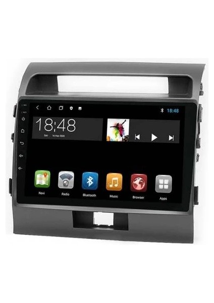 MYG-464 Serisi Toyota Land Cruiser 2007-2015 Model Uyumlu 4gb Ram 64GB Hafıza QLED Carplay Android Auto Destekli Multimedya Oem Navigasyonlu Teyp