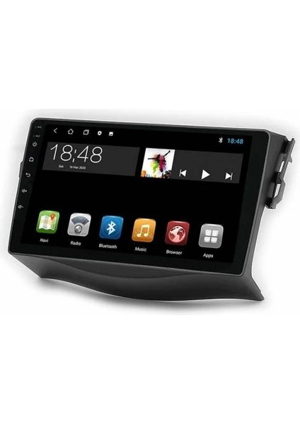 MYG-464 Serisi Toyota Rav4 2007-2012 Model Uyumlu 4gb Ram 64GB Hafıza QLED Carplay Android Auto Destekli Multimedya Oem Navigasyonlu Teyp