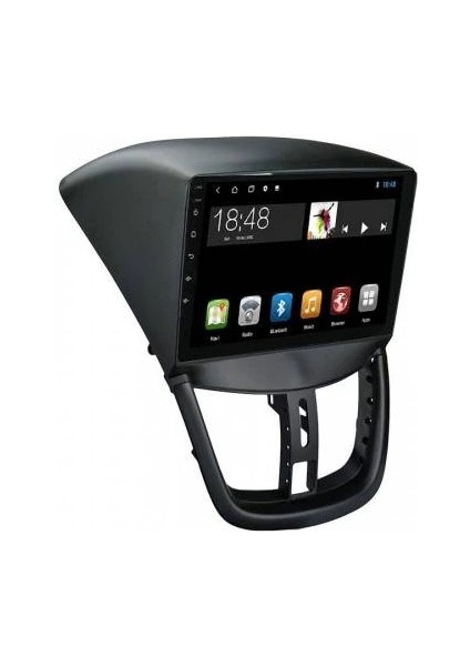 MYG-8128 Serisi Peugeout 207 2007-2014 Model Uyumlu 8gb Ram 128GB Hafıza QLED Carplay Android Auto Destekli Multimedya Oem Navigasyonlu Teyp