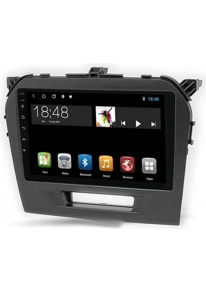 MYG-8128 Serisi Suziki Swift 2017-2020 Model Uyumlu 8gb Ram 128GB Hafıza QLED Carplay Android Auto Destekli Multimedya Oem Navigasyonlu Teyp