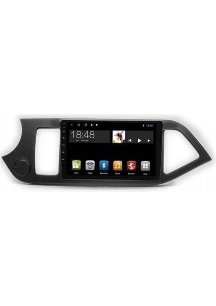 MYG-432 Serisi Kia Picanto Model Uyumlu 4gb Ram 32GB Hafıza QLED Carplay Android Auto Destekli Multimedya Oem Navigasyonlu Teyp