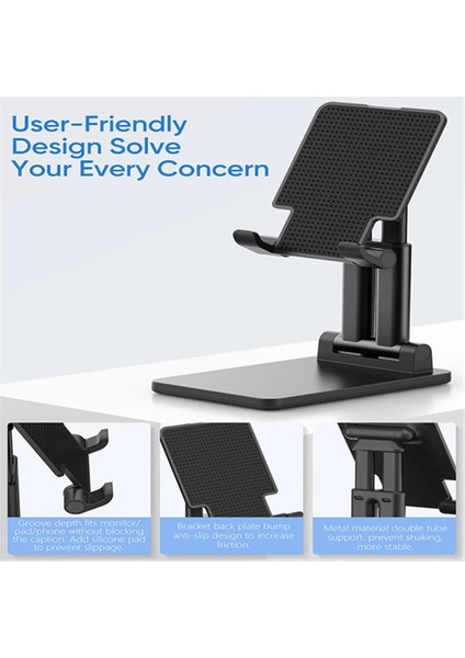 Masa Üstü Telefon ve Tablet Tutucu Yeşil Renk indirimleri