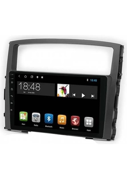 MYG-432 Serisi Mitsubishi Pajero 2006-2011 Model Uyumlu 4gb Ram 32GB Hafıza QLED Carplay Android Auto Destekli Multimedya Oem Navigasyonlu Teyp