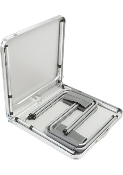 Funky Chaırs Tabureli Katlanabilir Piknik Masası Seti -Füme