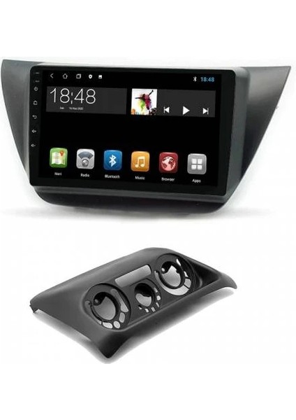 MYG-8128 Serisi Mitsubishi Lancer 2006-2010 Model Uyumlu 8gb Ram 128GB Hafıza QLED Carplay Android Auto Destekli Multimedya Oem Navigasyonlu Teyp