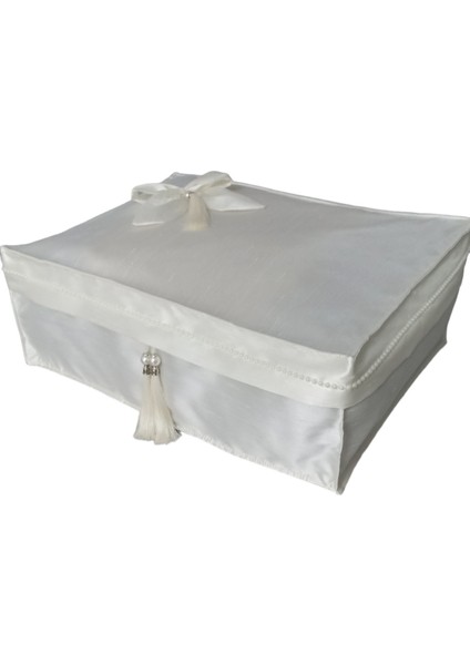 Ekru Çeyizlik Hurç, 55X40X20, Şık ve Kullanışlı Saklama Çözümü modelleri