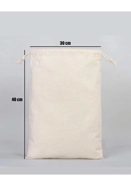 Yıkanabilir 5'li Çok Amaçlı Kese Seti - Bakliyat ve Organizer Hurçleri (3 Farklı Boy) fırsatları