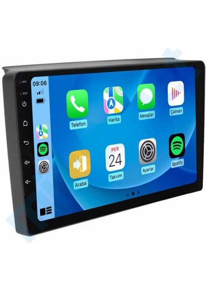 Fiat Ducato 2007-2011 8 GB Ram 128 GB Hafıza QLED 9 Inç Android Auto ve Carplay Multimedya Sistemi