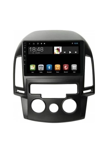 MYG-464 Serisi Hyundai I30 2007-2012 Manuel Klima Model Uyumlu 4gb Ram 64GB Hafıza QLED Carplay Android Auto Destekli Multimedya Oem Navigasyonlu Teyp
