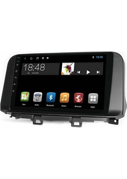 MYG-464 Serisi Hyundai Kona 2017-2019 Model Uyumlu 4gb Ram 64GB Hafıza QLED Carplay Android Auto Destekli Multimedya Oem Navigasyonlu Teyp