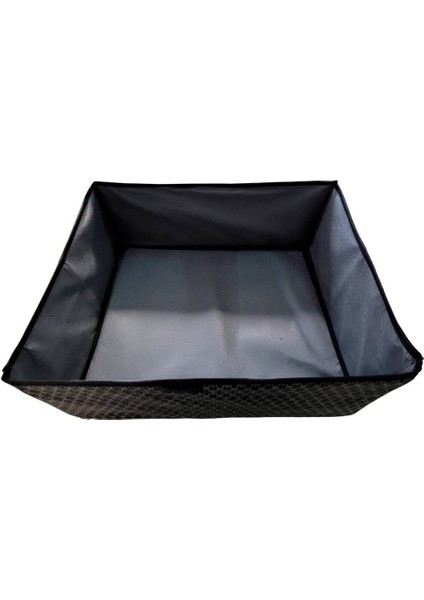 Siyah Pvc Kapaklı Kutu, 50X40X20, Dayanıklı ve Şık Saklama Çözümü modelleri