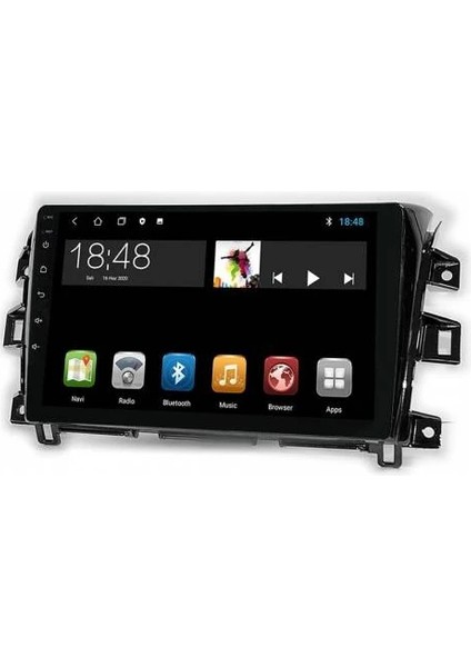 MYG-8128 Serisi Nissan Navara 2014-2017 Model Uyumlu 8gb Ram 128GB Hafıza QLED Carplay Android Auto Destekli Multimedya Oem Navigasyonlu Teyp