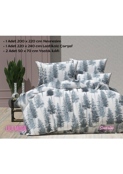 Sunrise Çift Kişilik Pamuklu Nevresim Takımı fiyatları