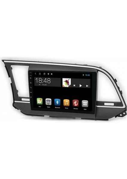 MYG-8128 Serisi Hyundai Elantra 2018-2020 Model Uyumlu 8gb Ram 128GB Hafıza QLED Carplay Android Auto Destekli Multimedya Oem Navigasyonlu Teyp