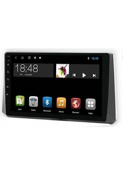MYG-8128 Serisi Toyota Corolla 2019 Üzeri Model Uyumlu 8gb Ram 128GB Hafıza QLED Carplay Android Auto Destekli Multimedya Oem Navigasyonlu Teyp