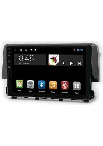 MYG-432 Serisi Honda Civic Fc5 2016-2019 Multimedya Oem Navigasyonlu Teyp
