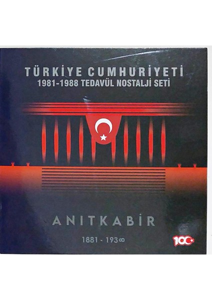 Türkiye Cumhuriyeti 1981 - 1988 Nostalji Özel Para Seti fiyatları
