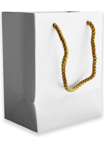 50 Adet Beyaz Kuyumcu Karton İpli Çanta (12X15X8) fiyatları