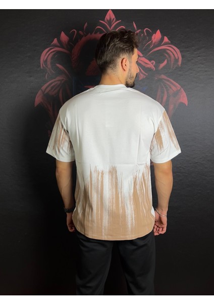 Baskılı %100 Pamuk Bisiklet Yaka T-Shirt modelleri