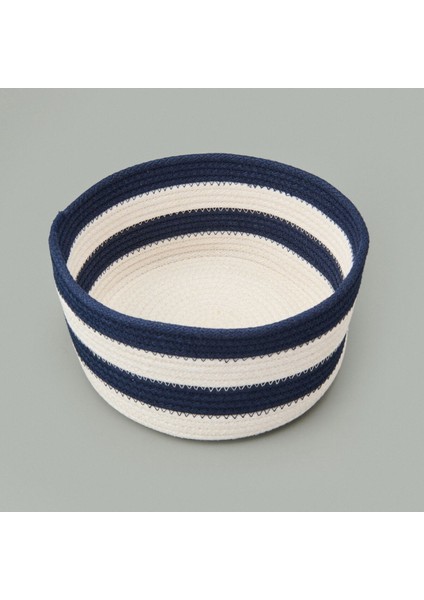 Renkli Nautical Dekoratif Sepet, Siyah/beyaz, 20X10 Cm, Şık ve Fonksiyonel Tasarım modelleri
