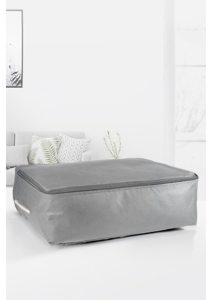 8'li Gri Çok Amaçlı Düzenleyici Set, 53X44X20 Cm, Şeffaf ve Kullanışlı. fırsatları