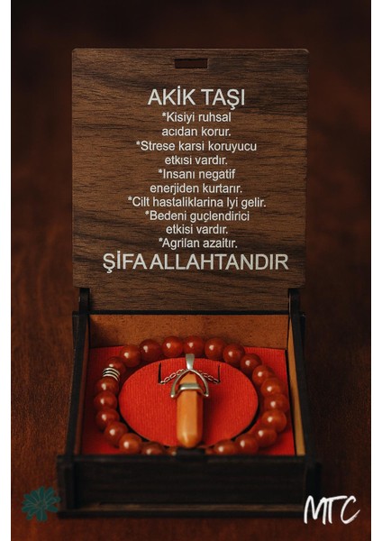 Akik (Agate) Doğal Taş Bileklik & Kolye fiyatları