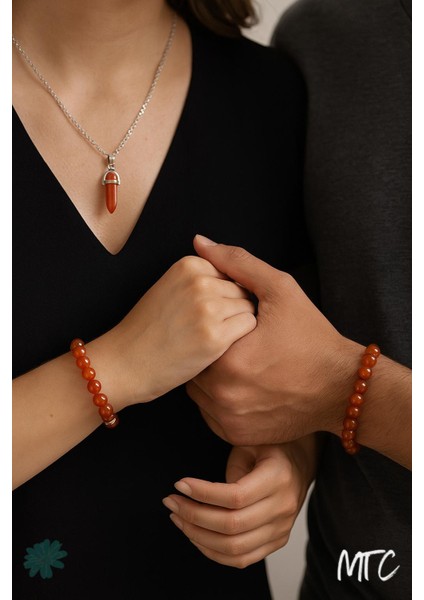 Akik (Agate) Doğal Taş Bileklik & Kolye modelleri