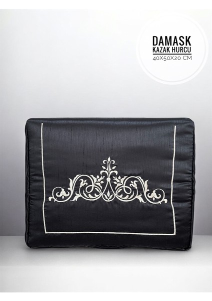 Şık Damask Hurç 40X50X20 Cm, Osmanlı Ipeği, Nakışlı, Işlemeli, Söz, Nişan, Gelin Bohça