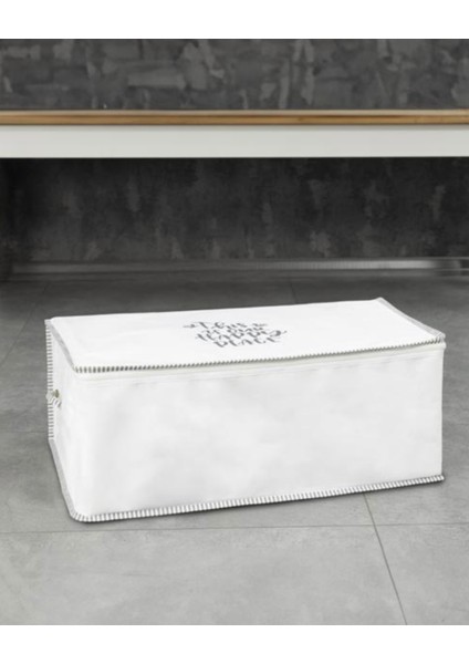 Iki Adet Gri Ipli Baza Hurcu, 65X30X20CM, Şık ve Kullanışlı Tasarım