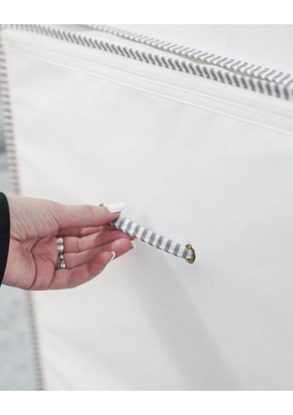 Iki Adet Gri Ipli Baza Hurcu, 65X30X20CM, Şık ve Kullanışlı Tasarım fiyatları