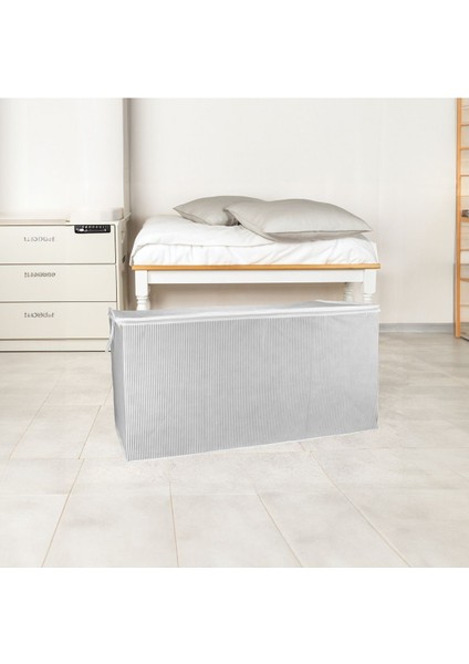 Beyaz Yorgan Hurcu Seti, 3 Adet, Pratik ve Şık Saklama Çözümü