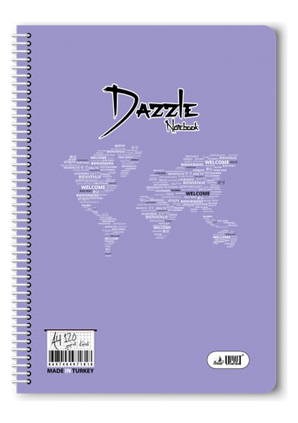 40 Yaprak Kareli A4 Plastik Kapak Spiralli Defter indirimleri