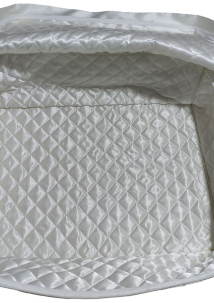 Bej Fransız Dantelli Şık Hurç, Zarif ve Kullanışlı Seyahat Aksesuarı