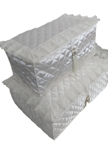 Ekru 4 Parça Hürç Seti, Şık ve Kullanışlı Ev Dekoru Ürünü fiyatları