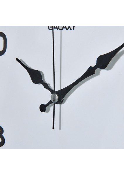 Modern 200-k Siyah Renk Duvar Saati 30 Cm