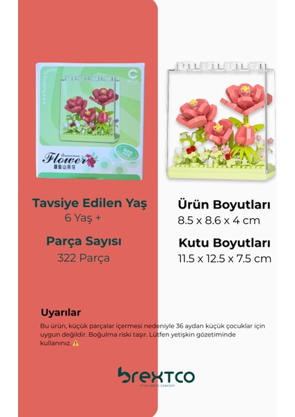 Fanuslu Gül Modeli Yapı Oyuncakları ve Yapı Taşı Setleri | Kendin Yap Blok Oyuncak & Çiçek Hobi Kitleri fiyatları