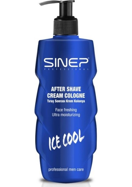 Tıraş Sonrası Krem Kolonya 400 ml Mavi Ice Cool