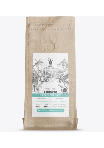 Ethiopia Yirgacheffee Gr2 - 1 kg