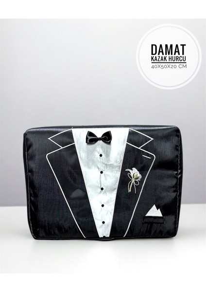 40X50X20 cm Nakışlı Işlemeli Bohem Dekoratif Hurç, Şık ve Kullanışlı.