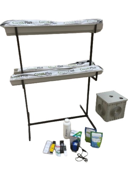 Topraksız Tarım Çilek Yetiştirme Hobi Seti | Ev Tipi Başlangıç Kiti – 39 Gözlü fırsatları