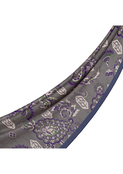 Gri Mavi Ipekevi Dört Mevsim Tensel Şal 2268 modelleri