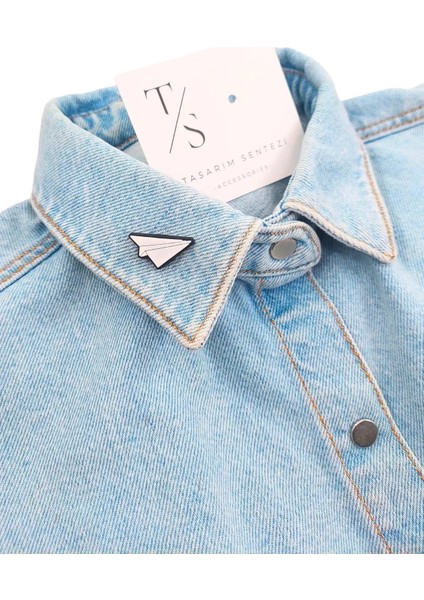 Rozet Silikon Broş Kağıt Uçak Mesaj Origami Yaka Çanta Kıyafet Şapka Aksesuar fiyatları