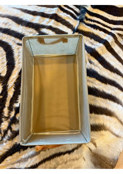 Bej Demir Destekli Çok Amaçlı Raf Seti 2'li, 47X28X20 cm modelleri